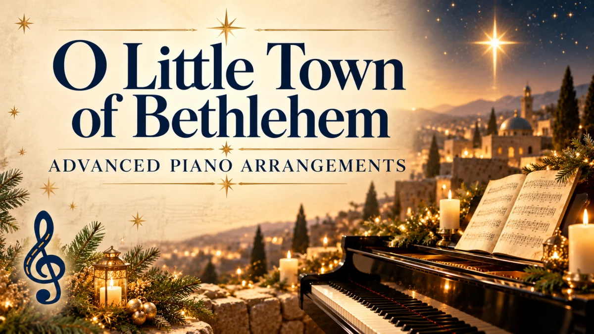 O Little Town of Bethlehem: Advanced Piano Arrangements