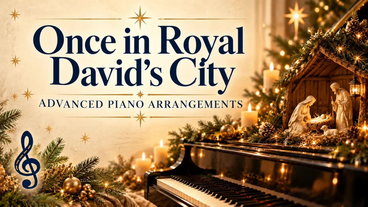 Once in Royal David’s City: Advanced Piano Arrangements