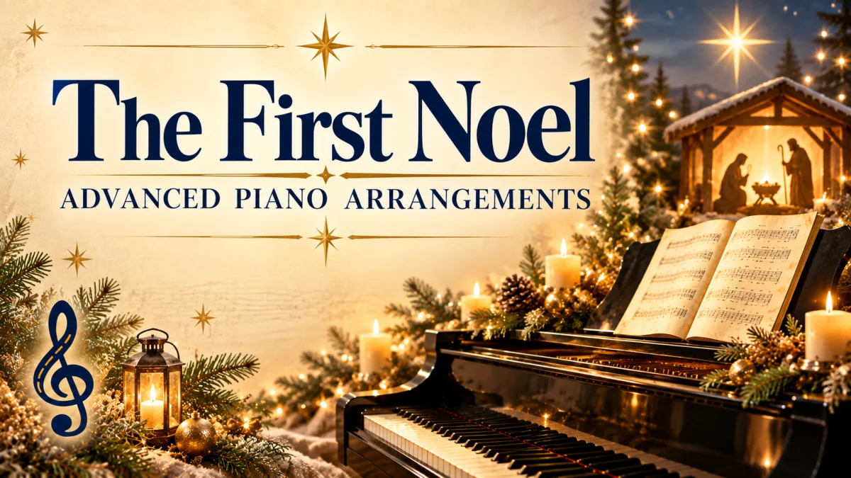 The First Noel: Advanced Piano Arrangements