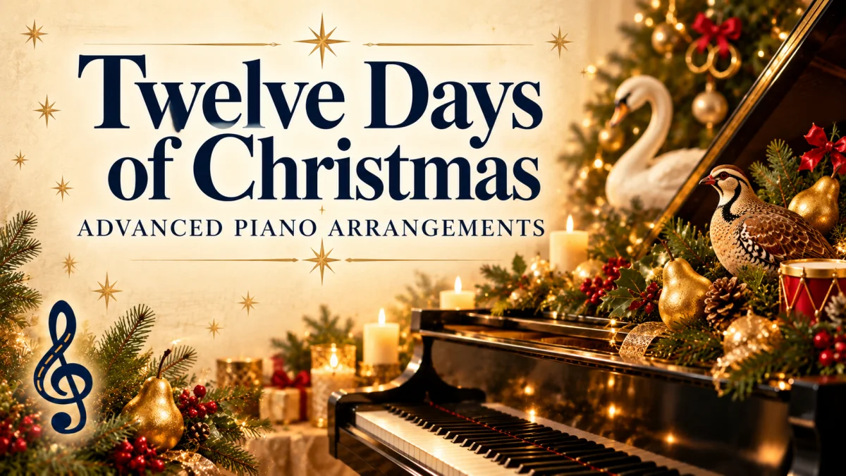 Twelve Days of Christmas: Advanced Piano Arrangements