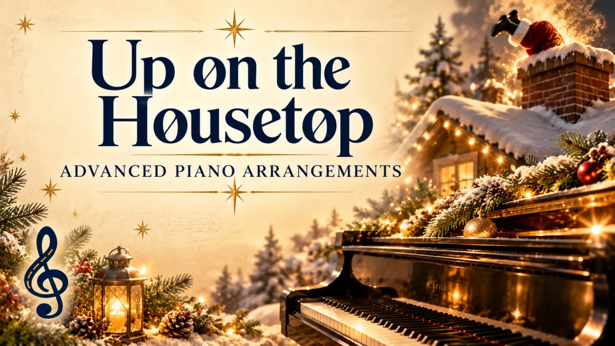 Up on the Housetop: Advanced Piano Arrangements