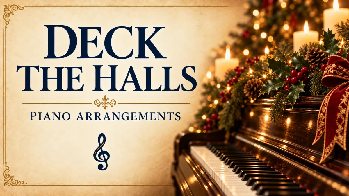Deck the Halls: All Piano Arrangements and Lead Sheets