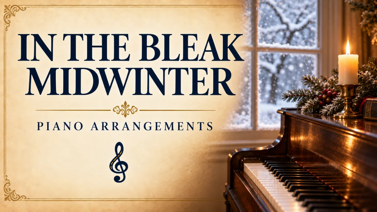 In the Bleak Midwinter: All Piano Arrangements and Lead Sheets