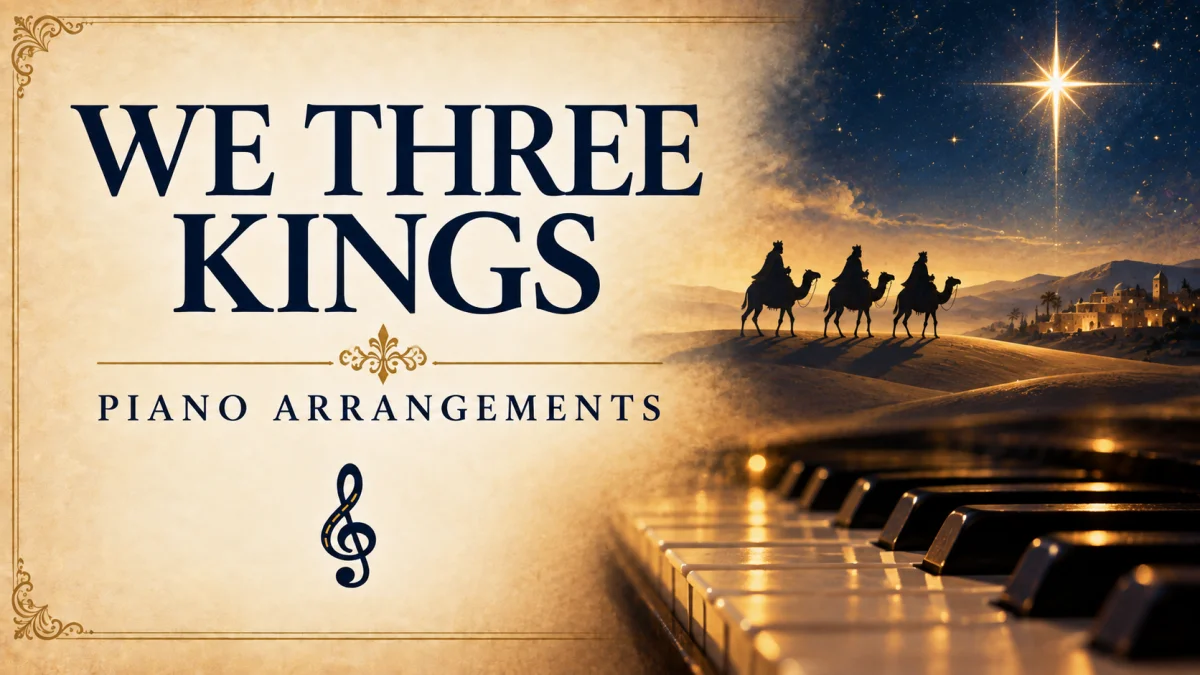 We Three Kings: All Piano Arrangements and Lead Sheets