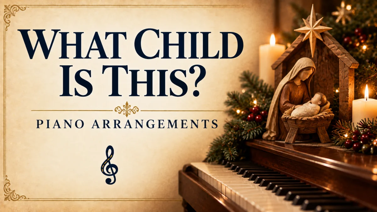 What Child Is This? — All Piano Arrangements and Lead Sheets