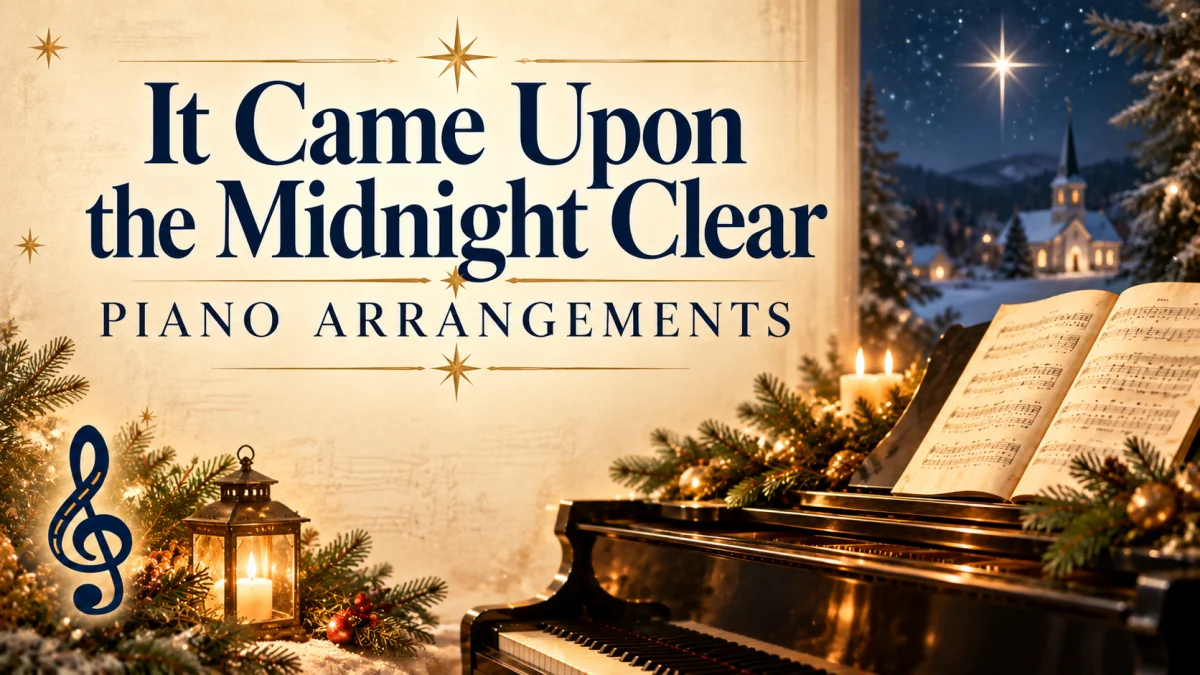 It Came Upon the Midnight Clear: All Piano Arrangements and Lead Sheets