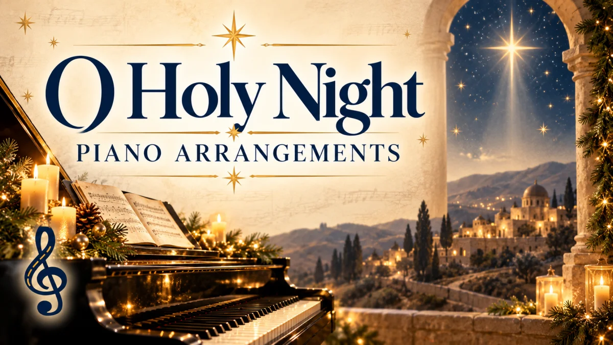 O Holy Night: All Piano Arrangements and Lead Sheets