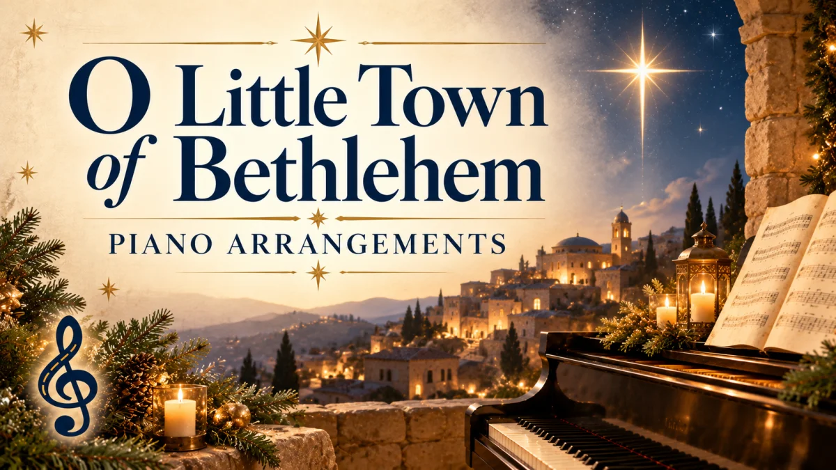 O Little Town of Bethlehem: All Piano Arrangements and Lead Sheets
