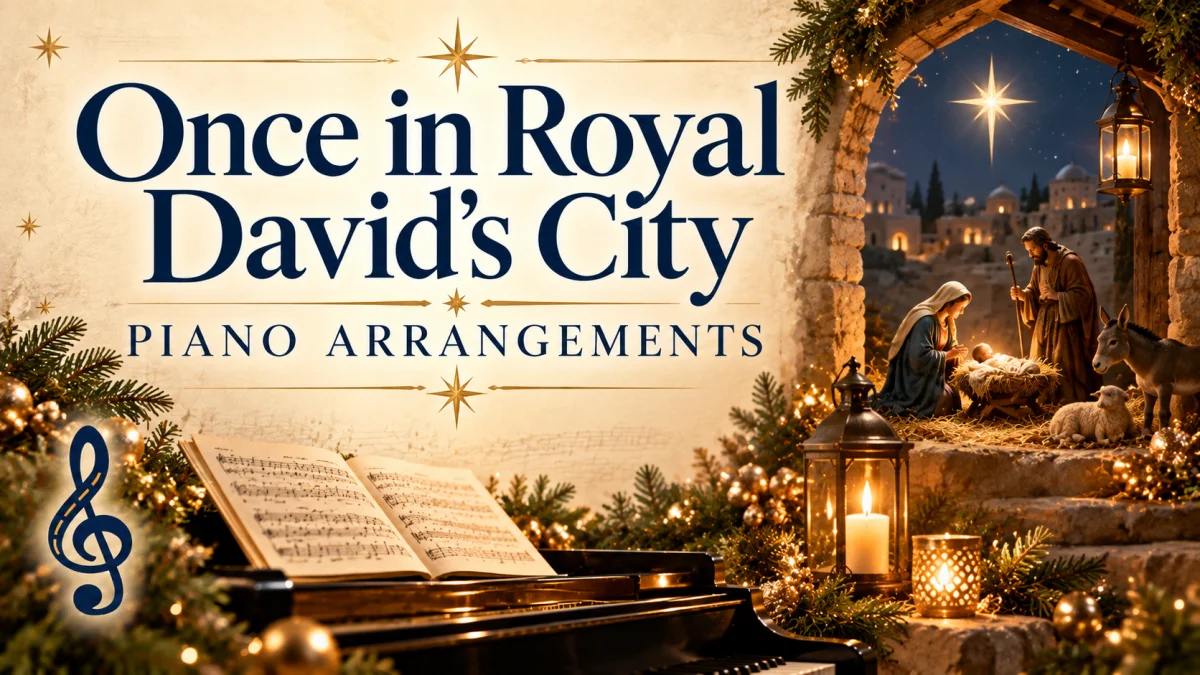 Once in Royal David’s City: All Piano Arrangements and Lead Sheets