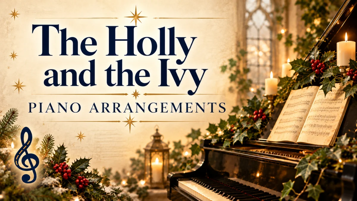 The Holly and the Ivy: All Piano Arrangements and Lead Sheets