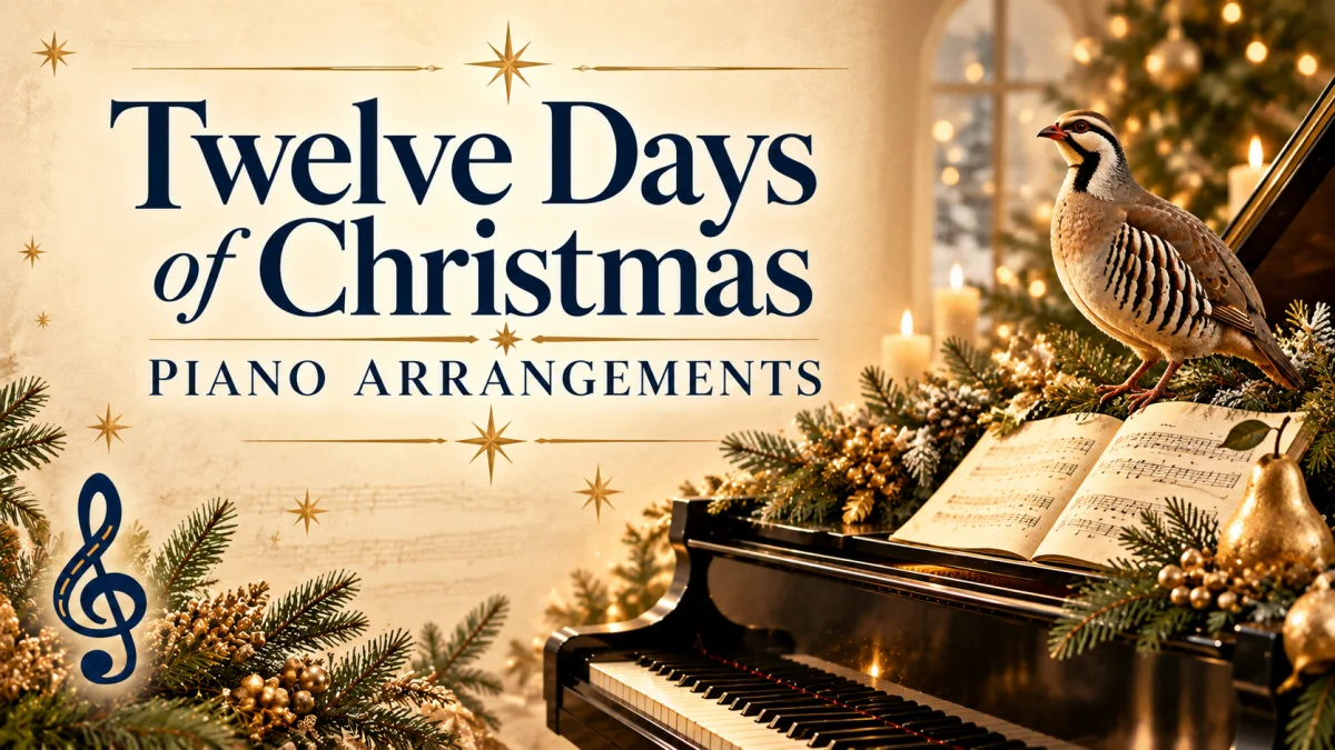 Twelve Days of Christmas: All Piano Arrangements and Lead Sheets