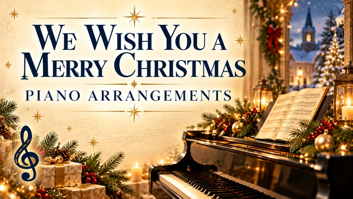 We Wish You a Merry Christmas: All Piano Arrangements and Lead Sheets